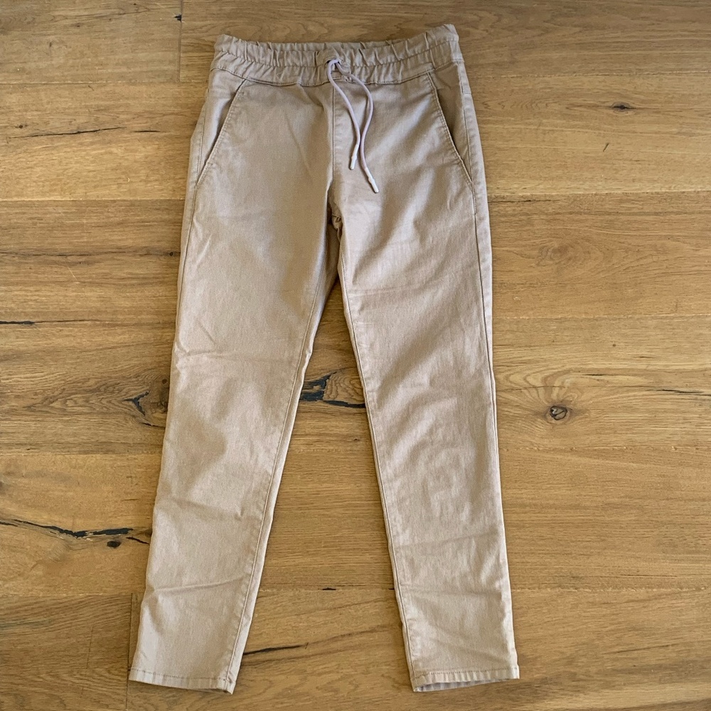 Khaki/Tan Flogs with a Tie! Size 27!